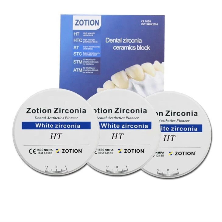 Dental Posterior B1 /B2 /B3 Color Zirconia Blocks